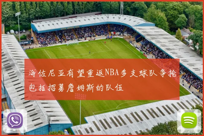 海佐尼亚有望重返NBA多支球队争抢包括招募詹姆斯的队伍